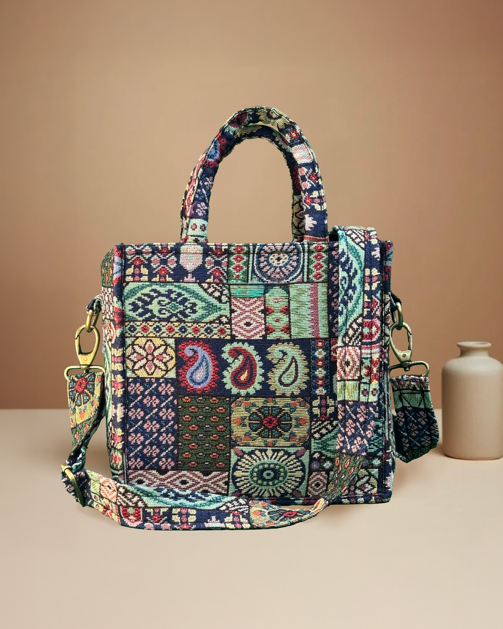 jaipur-jacquard-convertible-handbag